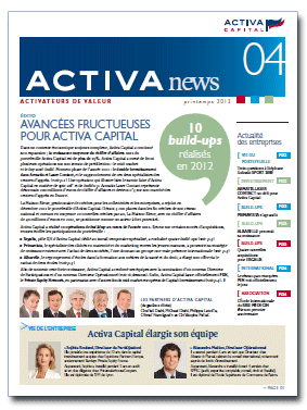 Activa news 04 - printemps 2013