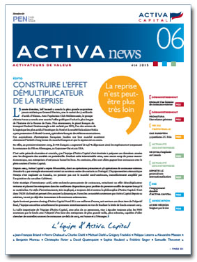 Activa news 06 - été 2015